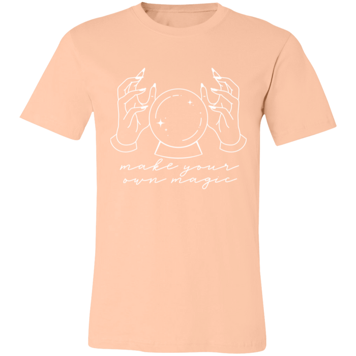 Make Your Own Magic Tarot graphic t-shirt in Heather Peach