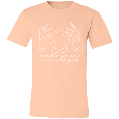 Make Your Own Magic Tarot graphic t-shirt in Heather Peach