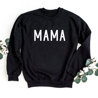 Mama Block crewneck sweatshirt