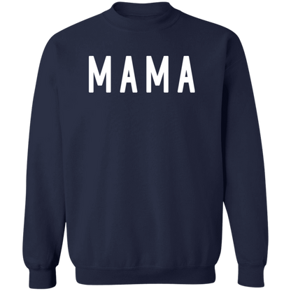 Mama Block crewneck sweatshirt in Navy