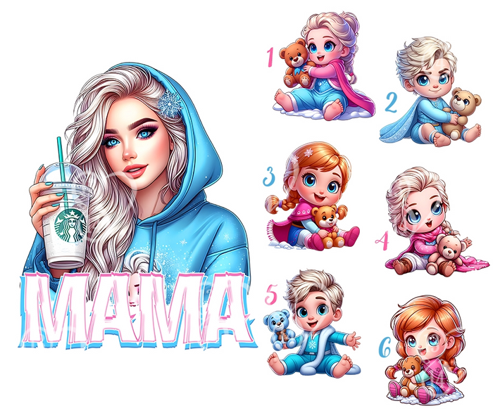 Mama’s Frozen Kingdom | Personalized 20 oz Tumbler