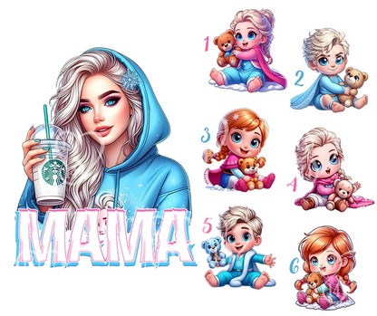 Mama’s Frozen Kingdom | Personalized 20 oz Tumbler