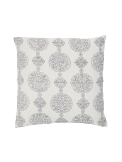 Manali Medallion Slate Decorative Pillow Cover