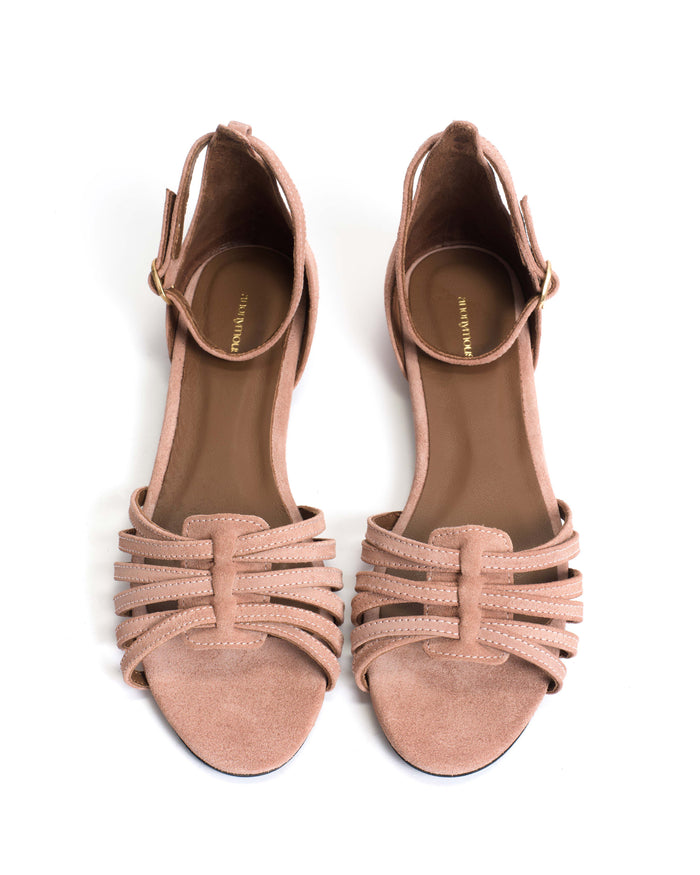 Mareike 10 Calf suede Burned rose - Anonymous Copenhagen