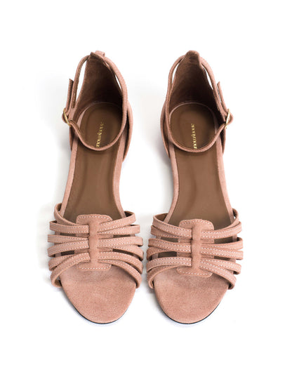 Mareike 10 Calf suede Burned rose - Anonymous Copenhagen