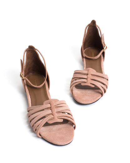 Mareike 10 Calf suede Burned rose - Anonymous Copenhagen