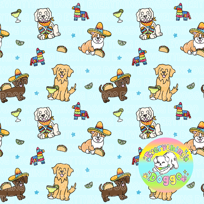 Margarita Pups - Bandana (Reversible)