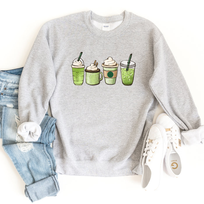 Matcha Addict crewneck sweatshirt
