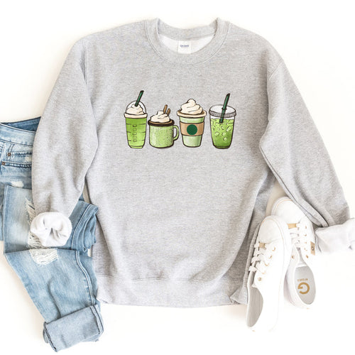 Matcha Addict crewneck sweatshirt