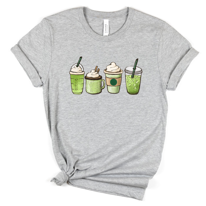 Matcha Addict graphic t-shirt, product photo 4