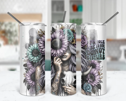 My Whole Vibe Is On Do Not Disturb | 20 oz Tumbler