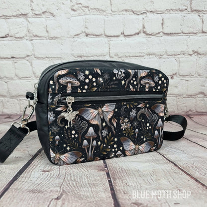 Mystic Moth crossbody bag