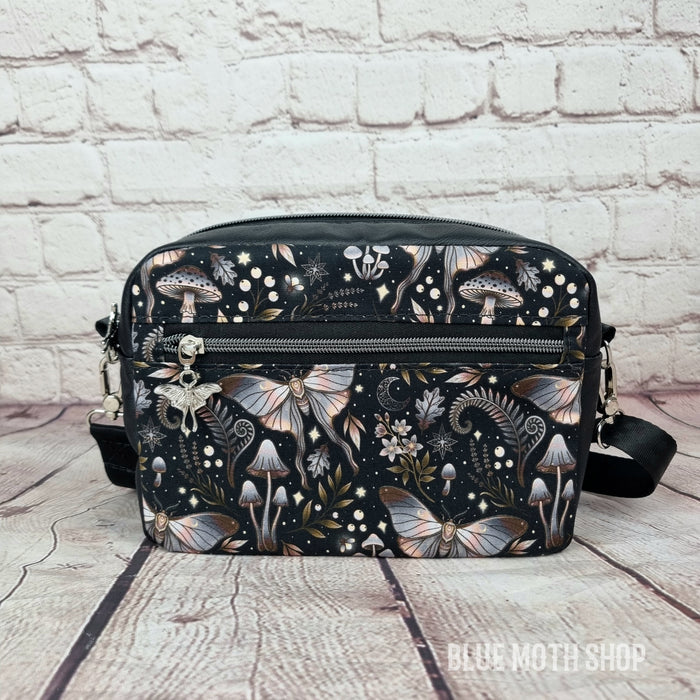 Mystic Moth crossbody bag