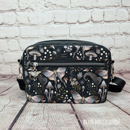 Mystic Moth crossbody bag