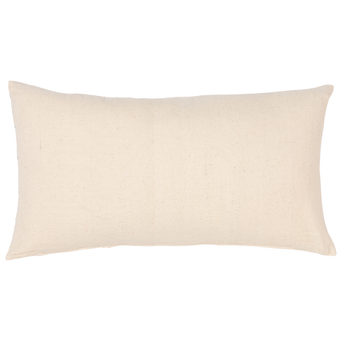Nakra Embroidered Lumbar Pillow Cover