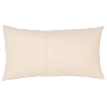 Nakra Embroidered Lumbar Pillow Cover