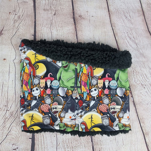 Nightmare Before Christmas snood scarf
