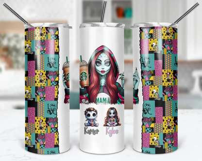 Nightmare Mama | Personalized 20 oz Tumbler