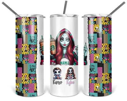 Nightmare Mama | Personalized 20 oz Tumbler