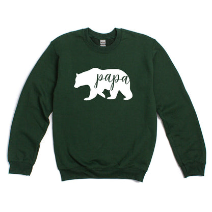 Papa Bear crewneck sweatshirt