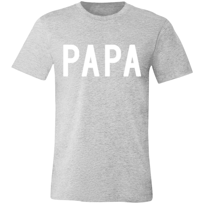 PAPA graphic t-shirt in Athletic Heather