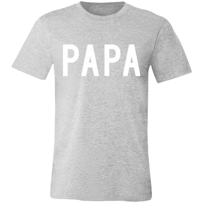PAPA graphic t-shirt in Athletic Heather