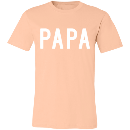 PAPA graphic t-shirt in Heather Peach