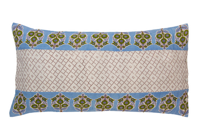 Parakeets Linen Pillow Shams