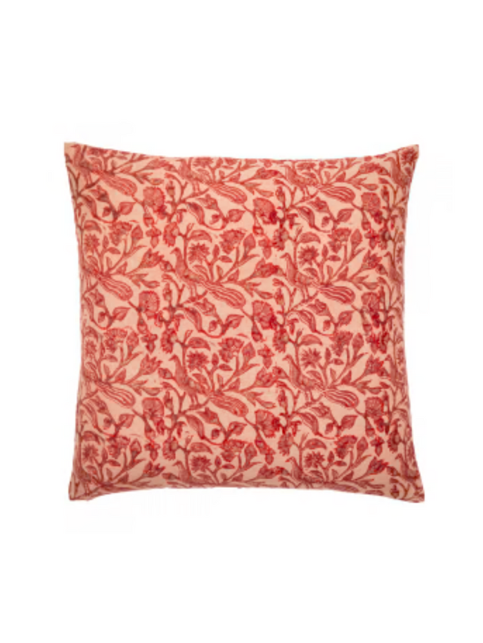 Peacock Garden Decorative Pillow Cover