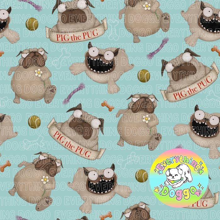 Pig Pug - Bandana