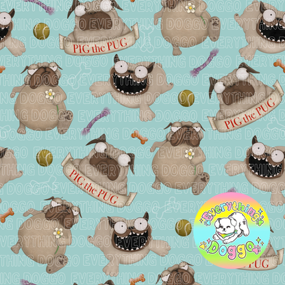 Pig Pug - Bandana