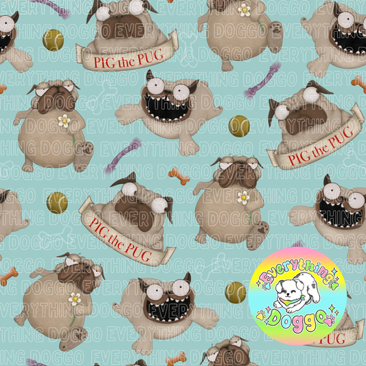 Pig Pug - Bandana