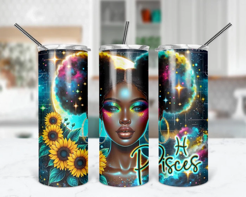 Pisces Girl – Portrait | 20 oz Tumbler