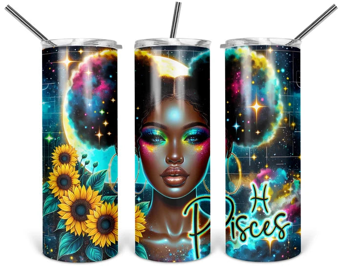 Pisces Girl – Portrait | 20 oz Tumbler