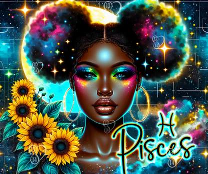 Pisces Girl – Portrait | 20 oz Tumbler