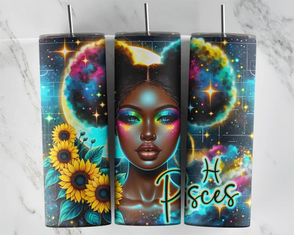 Pisces Girl – Portrait | 20 oz Tumbler