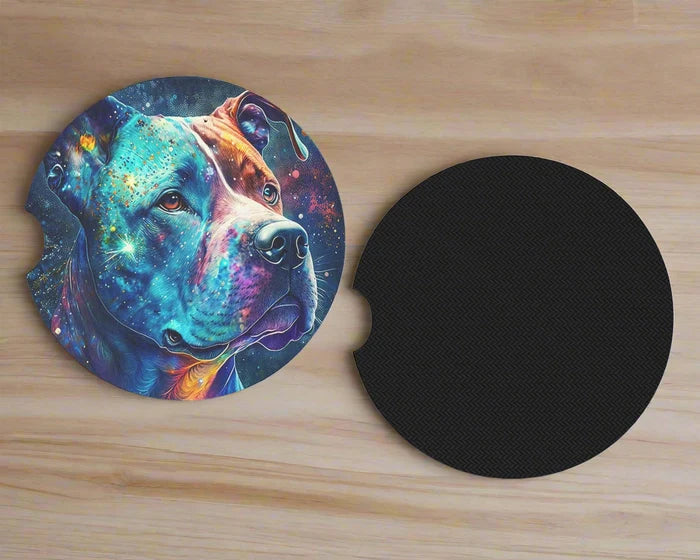 Pitbull | Car Coaster Set