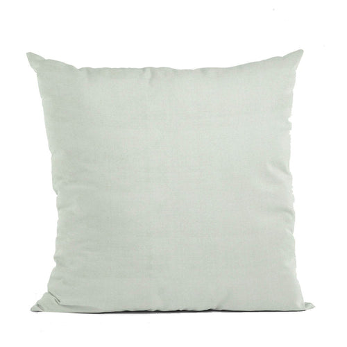 Plutus Baby Blue Solid Shiny Velvet Luxury Throw Pillow - Plutus Brands