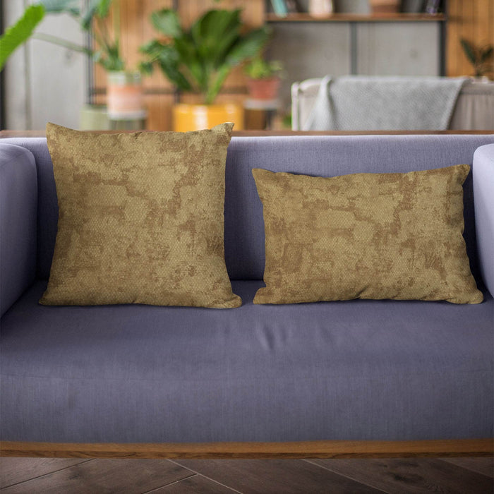 Plutus Burnished Bronze Hidden Map Textured Gound Cloth With Diamond Pattern - Plutus Brands