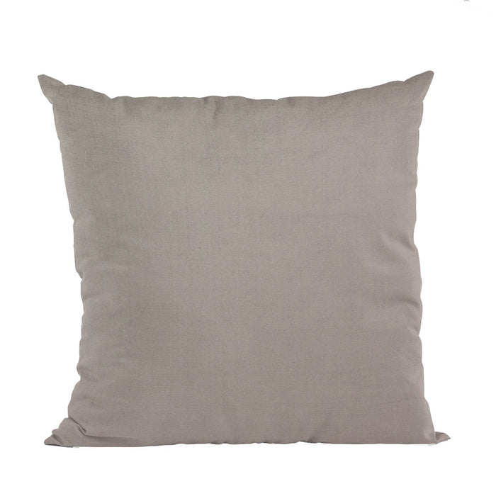 Plutus Dark Brown Solid Shiny Velvet Luxury Throw Pillow - Plutus Brands