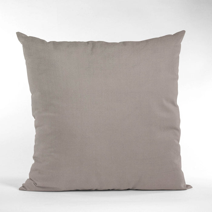 Plutus Dark Brown Solid Shiny Velvet Luxury Throw Pillow - Plutus Brands