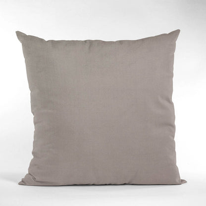 Plutus Dark Brown Solid Shiny Velvet Luxury Throw Pillow - Plutus Brands