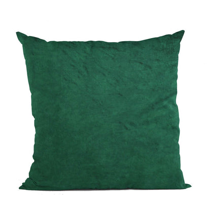 Plutus Emerald Lux Velvet Shiny Velvet Luxury Throw Pillow - Plutus Brands