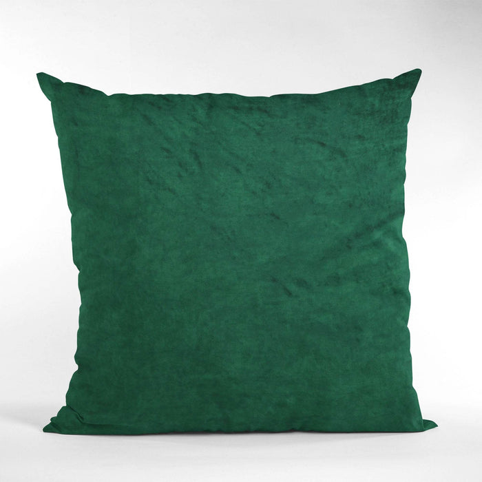 Plutus Emerald Lux Velvet Shiny Velvet Luxury Throw Pillow - Plutus Brands