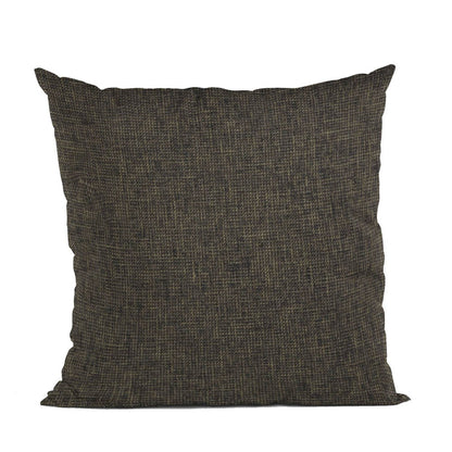 Plutus Espresso Waffle Textured Solid, Sort Of A Waffle Texture Luxury Throw Pillow - Plutus Brands