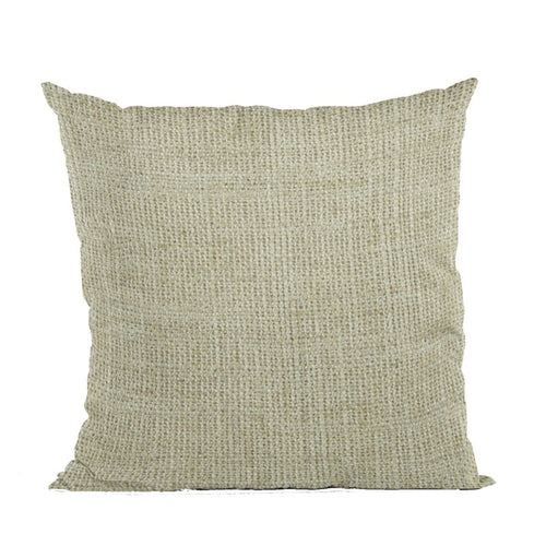 Plutus Flax Wall Textured Solid, With Open Weave. Luxury Throw Pillow - Plutus Brands