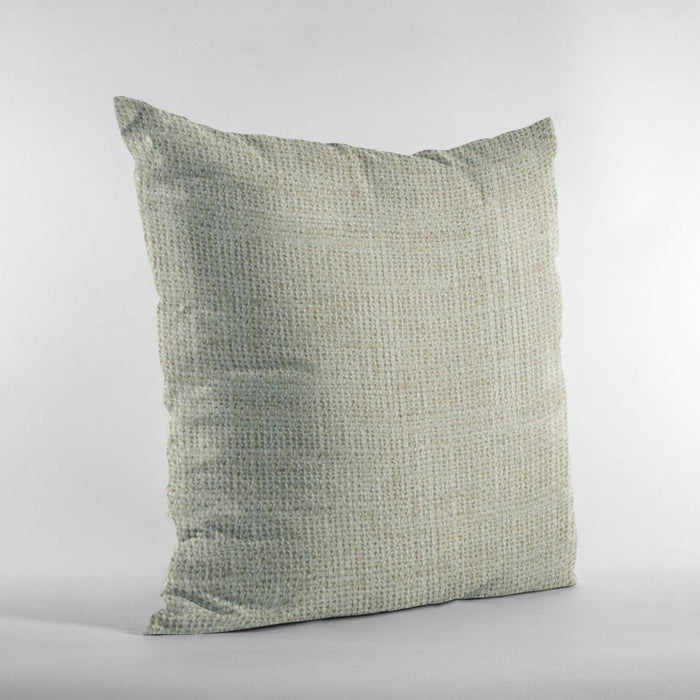 Plutus Flax Wall Textured Solid, With Open Weave. Luxury Throw Pillow - Plutus Brands