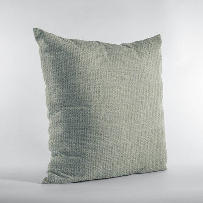 Plutus Flint Wall Textured Solid, With Open Weave. Luxury Throw Pillow - Plutus Brands