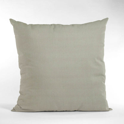 Plutus Light Grey Solid Shiny Velvet Luxury Throw Pillow - Plutus Brands