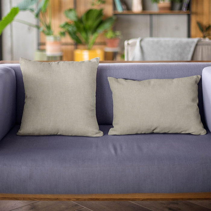 Plutus Travertine Waffle Textured Solid, Sort Of A Waffle Texture Luxury Throw Pillow - Plutus Brands